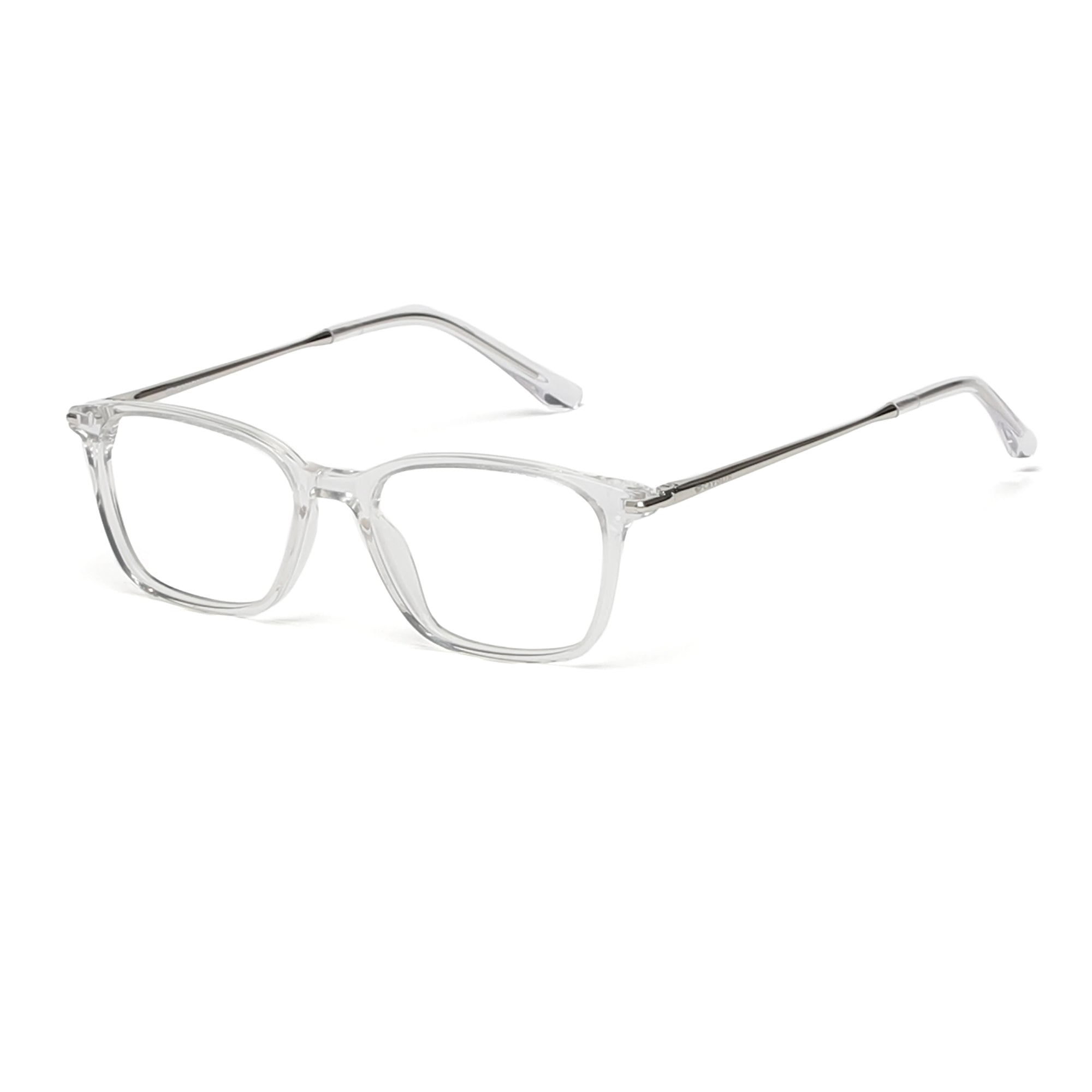 Cavolin Transparent Rectangle Eyeglasses