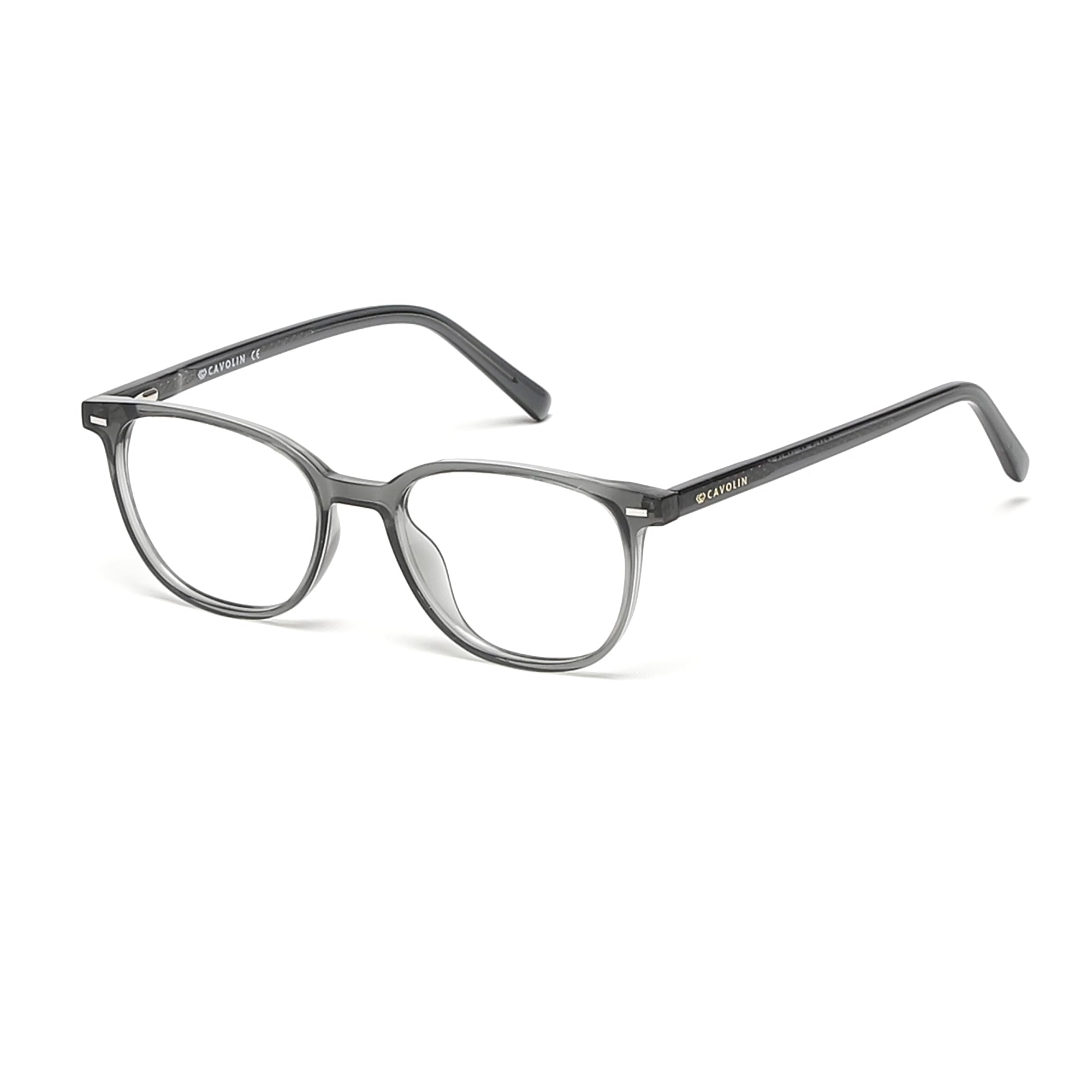 Cavolin Grey Square Eyeglasses