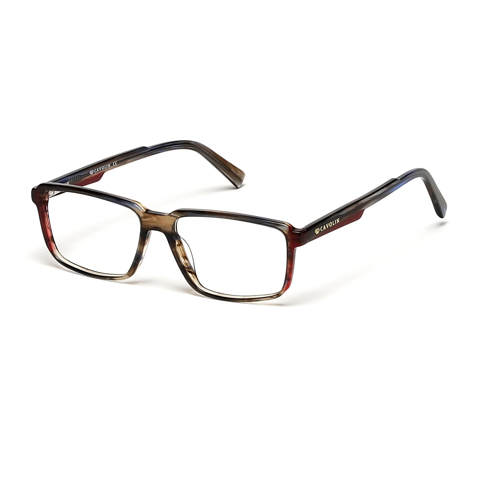 Cavolin Multicolour Rectangle Eyeglasses