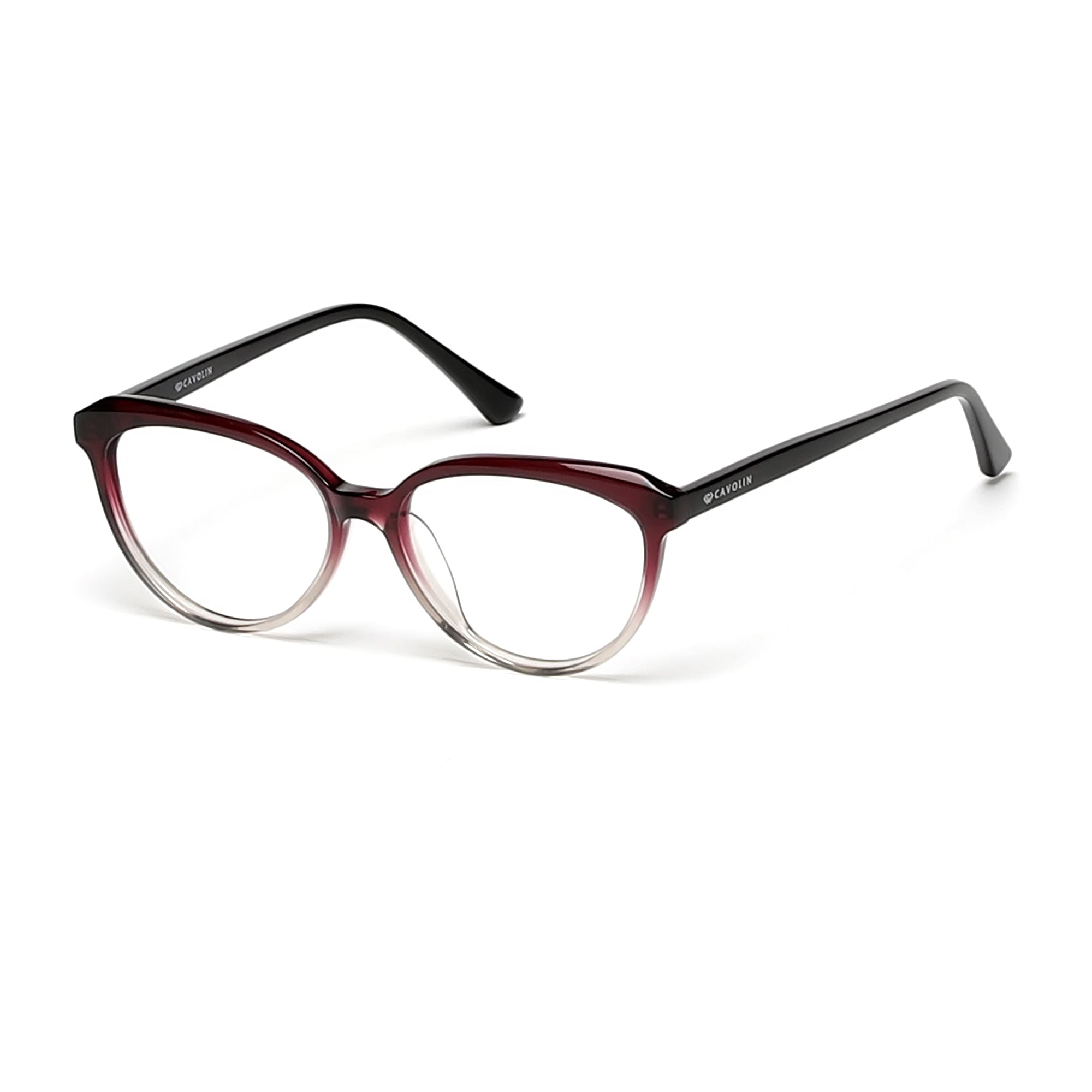 Cavolin Pink Cat Eye Eyeglasses