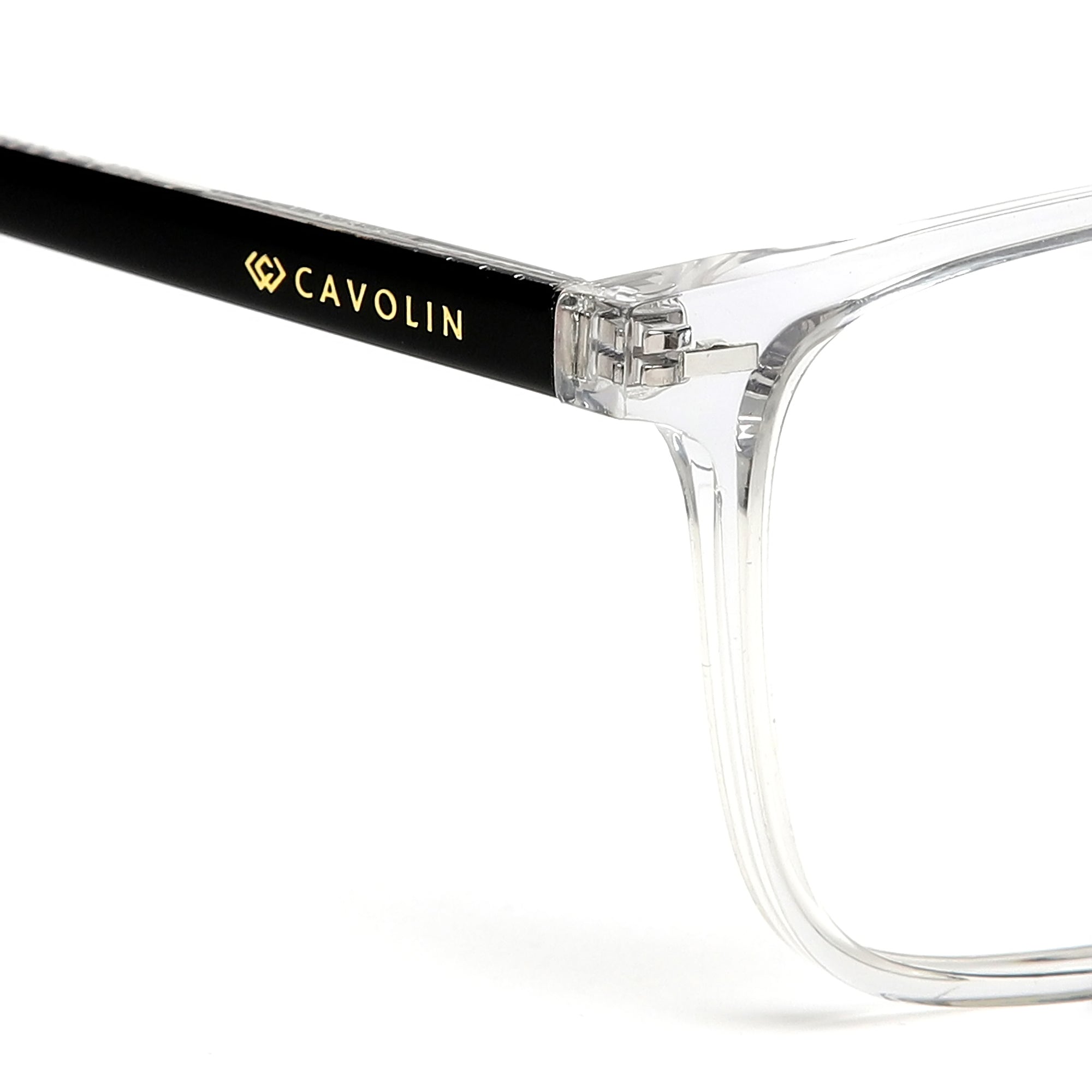 Cavolin Transparent Rectagle Eyeglasses
