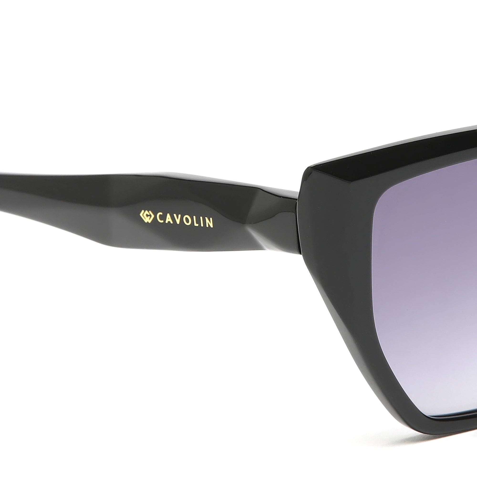 Cavolin Black Cat Eye Sunglasses