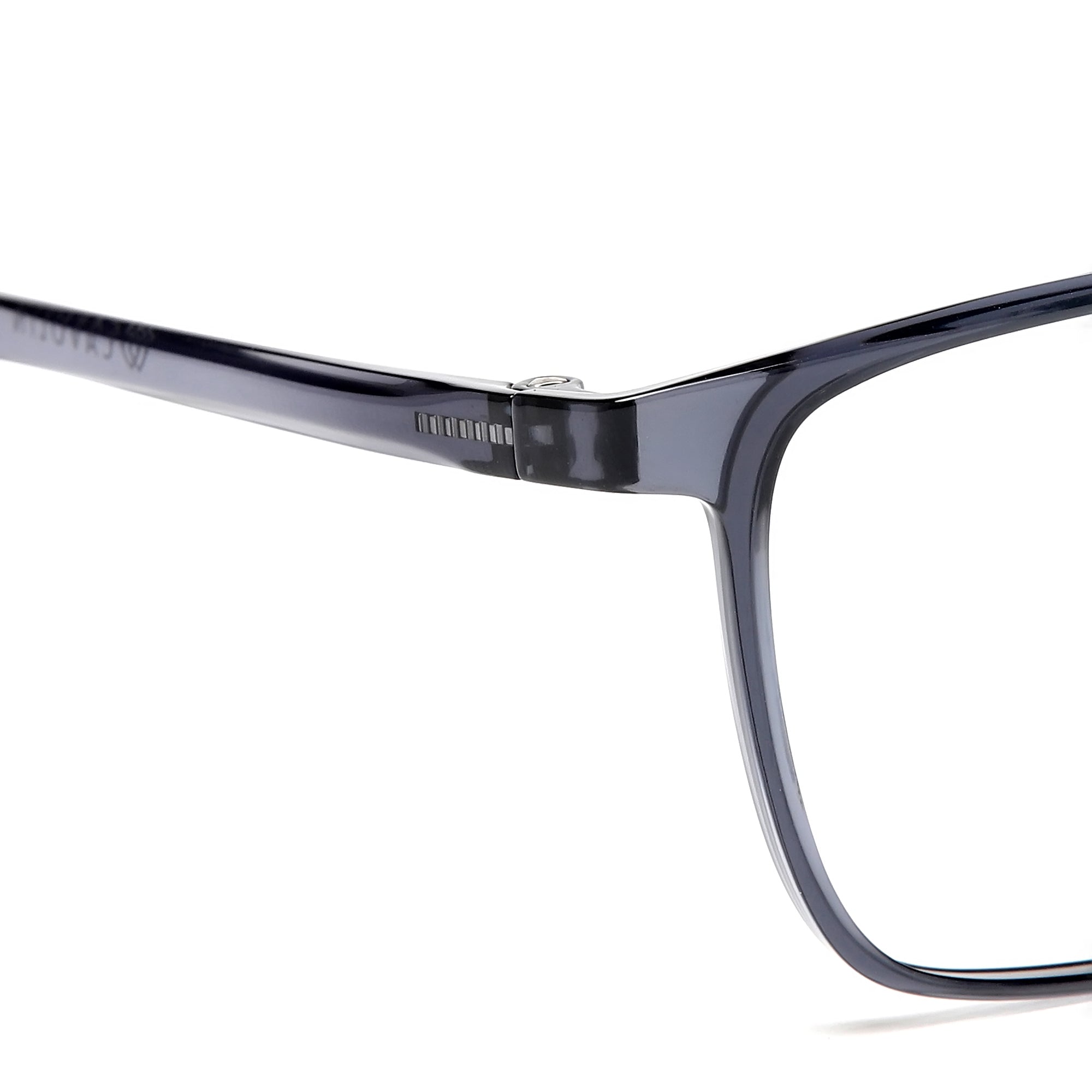 Cavolin Blue Rectangle Eyeglasses