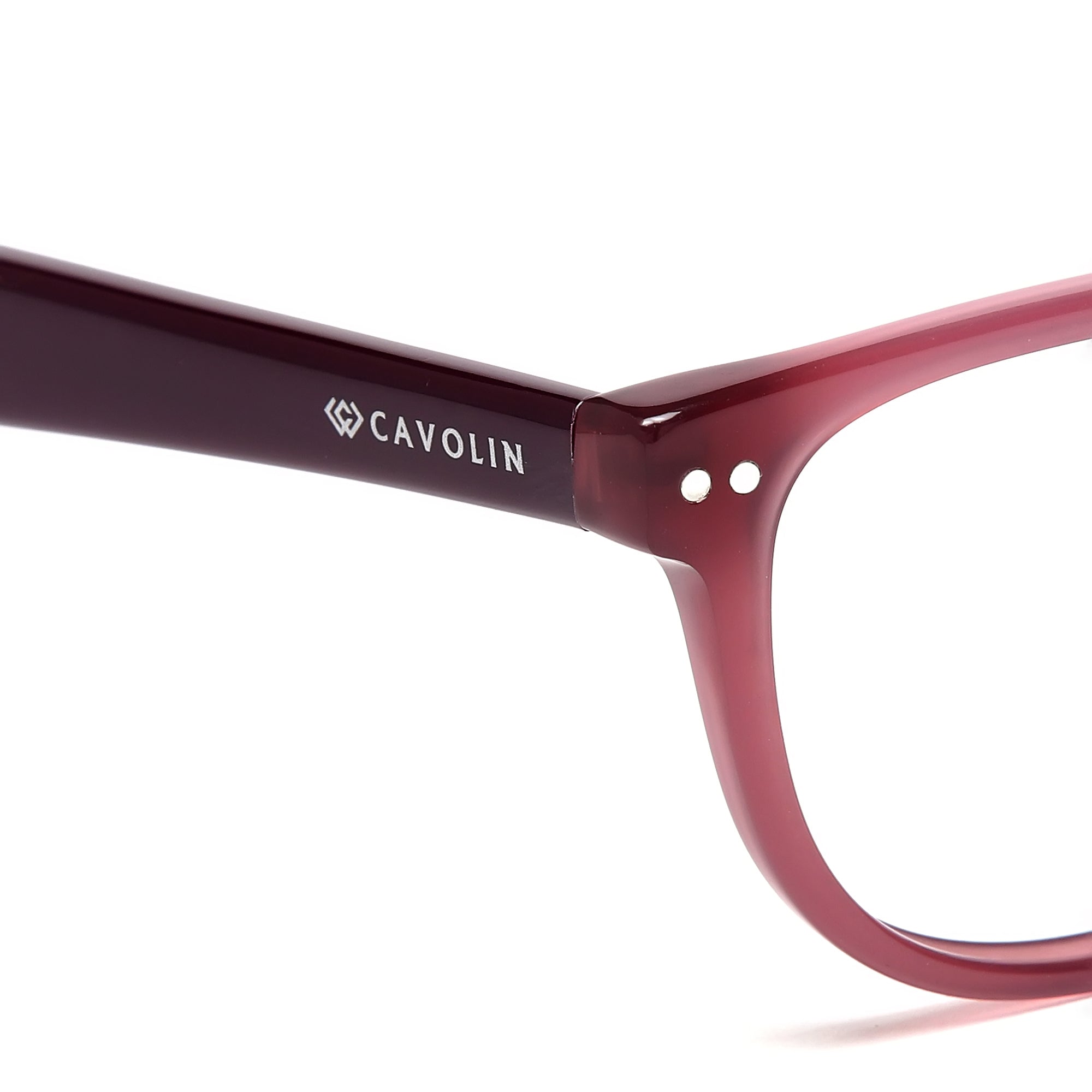 Cavolin Pink Cat Eye Eyeglasses