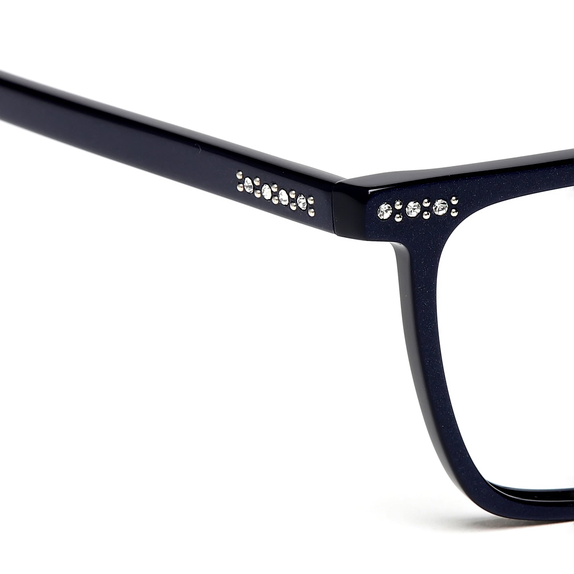Cavolin Blue Cat Eye Eyeglasses