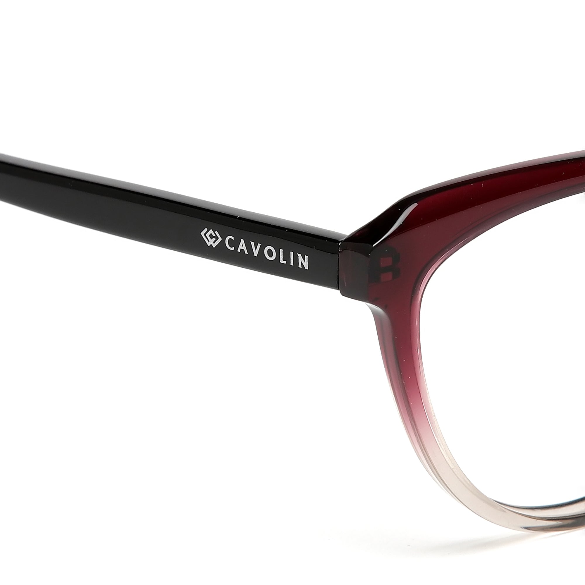 Cavolin Pink Cat Eye Eyeglasses