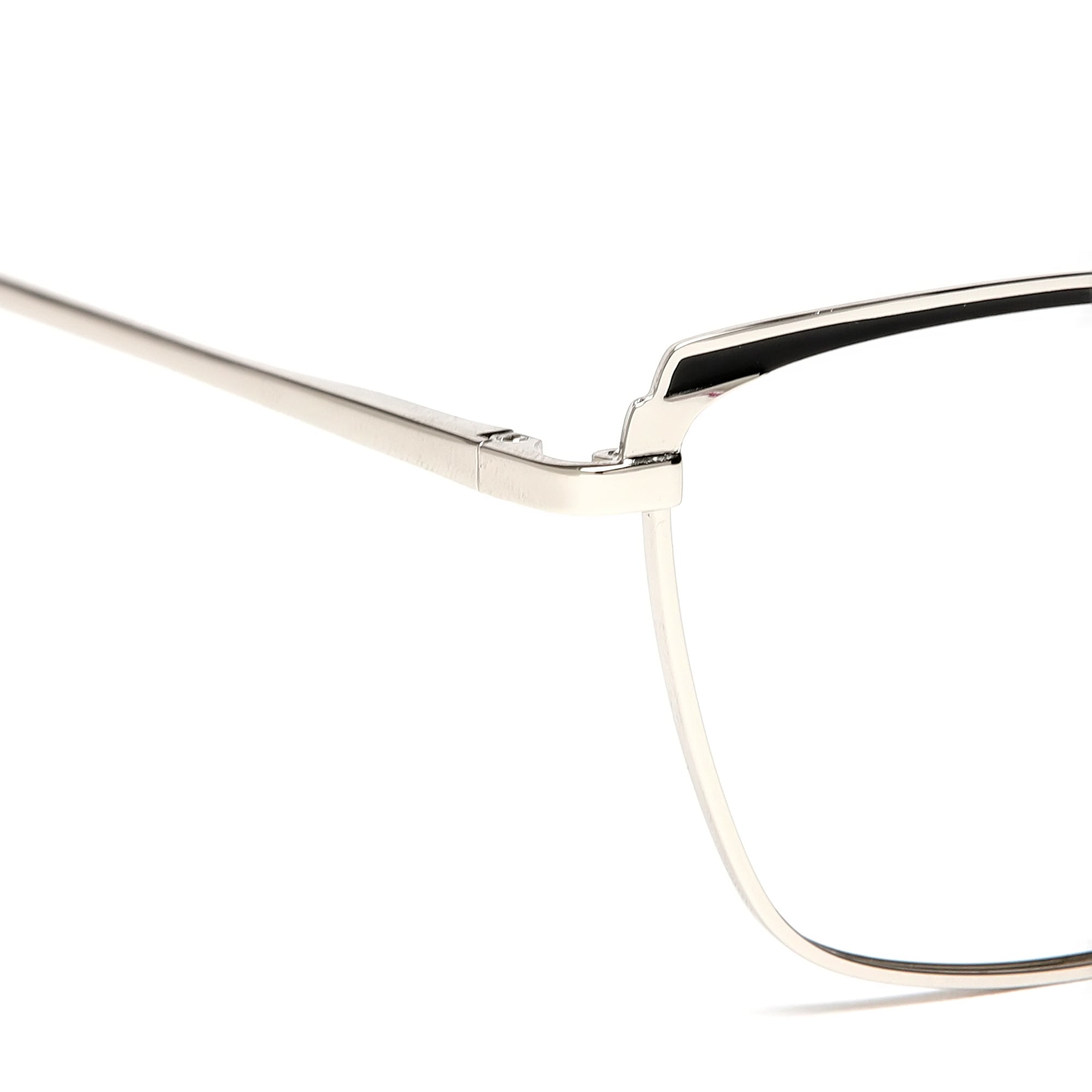 Cavolin Silver Cat Eye Eyeglasses