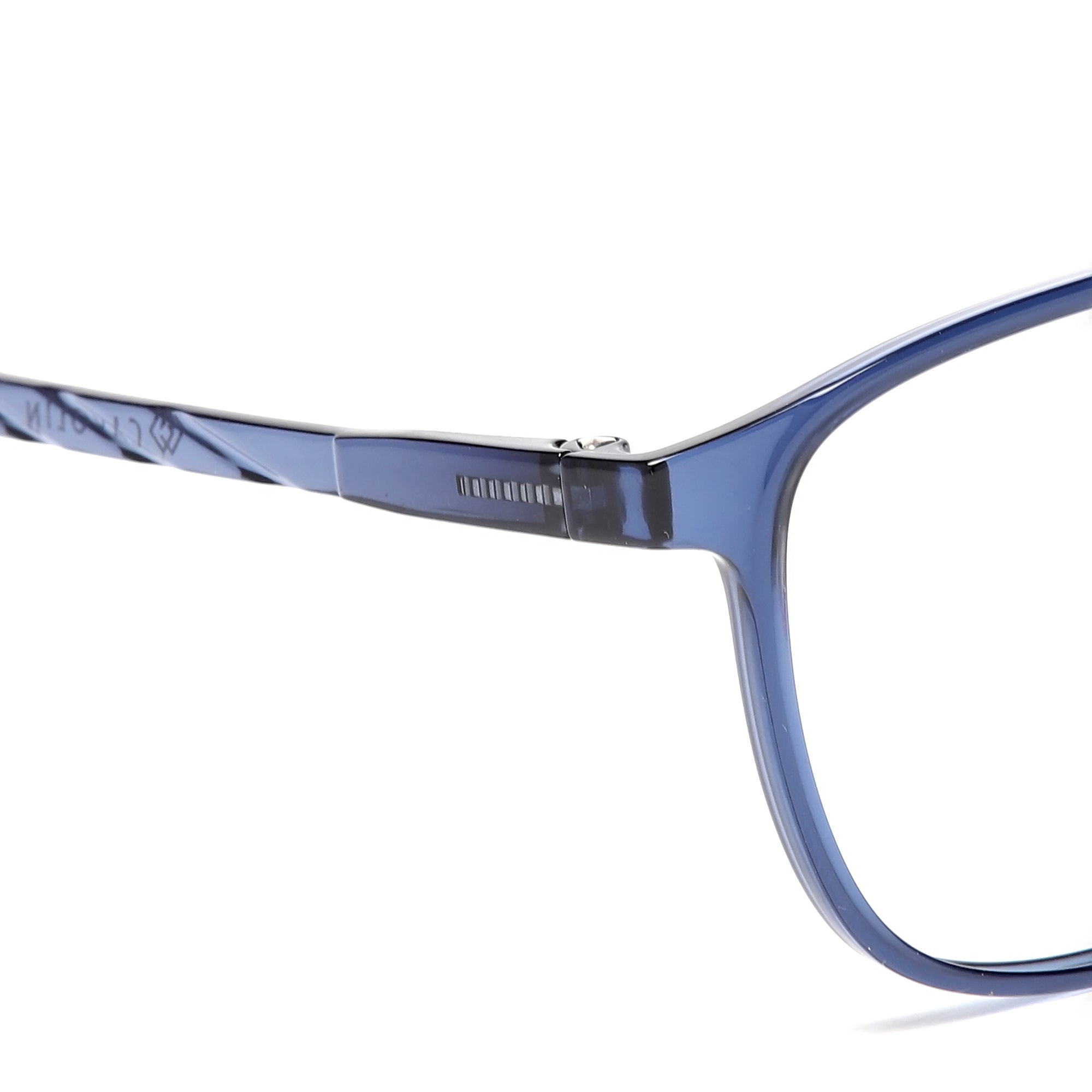 Cavolin Blue Square Eyeglasses