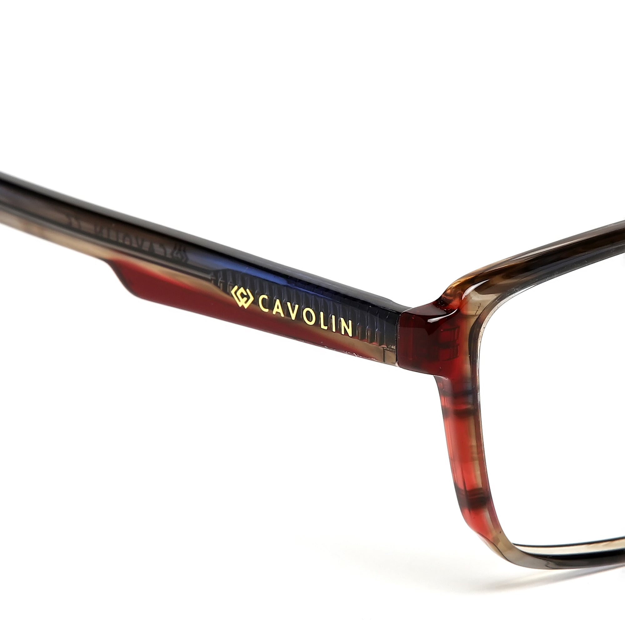 Cavolin Multicolour Rectangle Eyeglasses